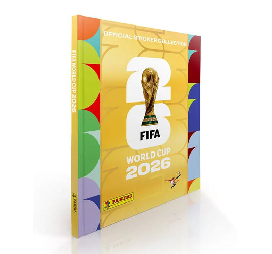 Álbum Panini FIFA World Cup 2026 Tapa Dura Dorado Original