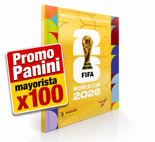 Álbum Panini FIFA World Cup 2026 Tapa Dura Dorado Original