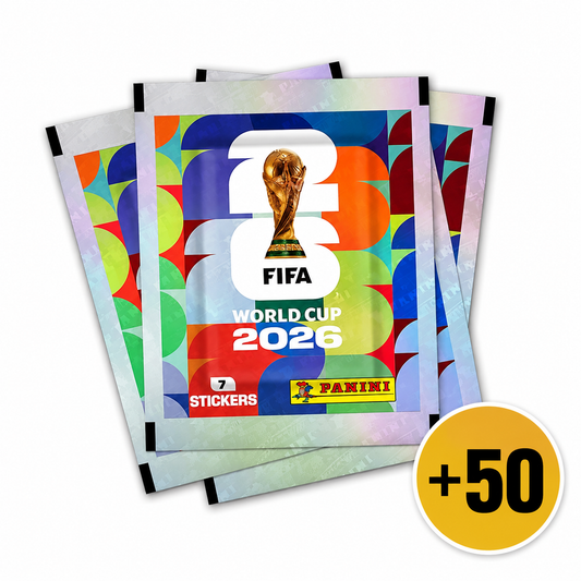 50 Figuritas Panini FIFA World Cup 2026 Originales (1.150 c/u)